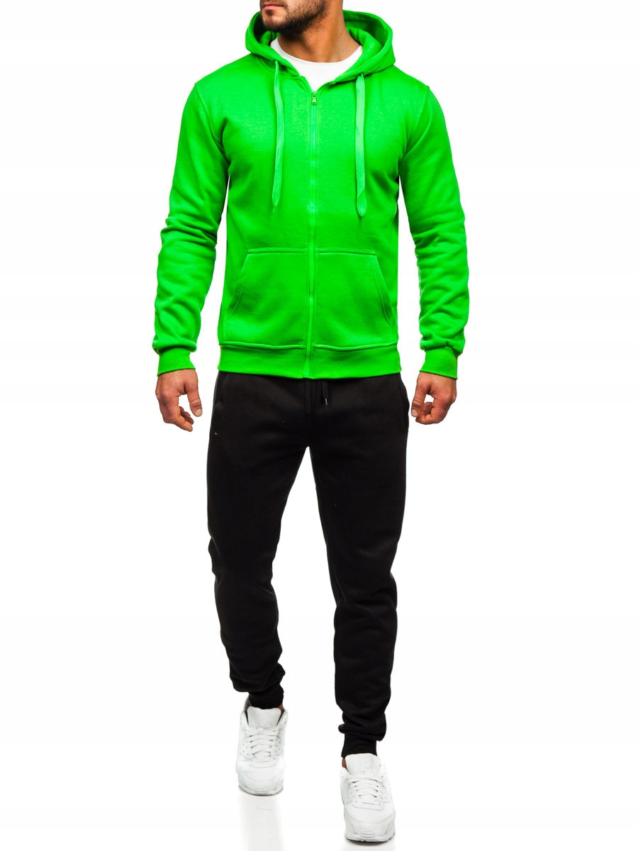 

Dres Męski Komplet Jasnozielony D004 Denley_xl