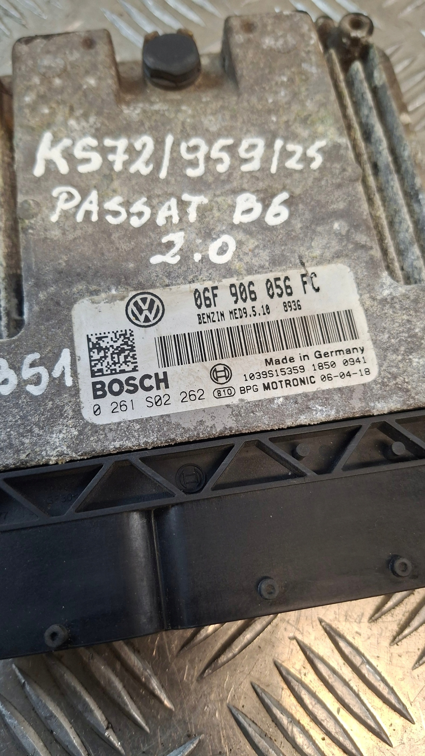 Centralina computer Motore VW PASSAT B6 2.0FSI