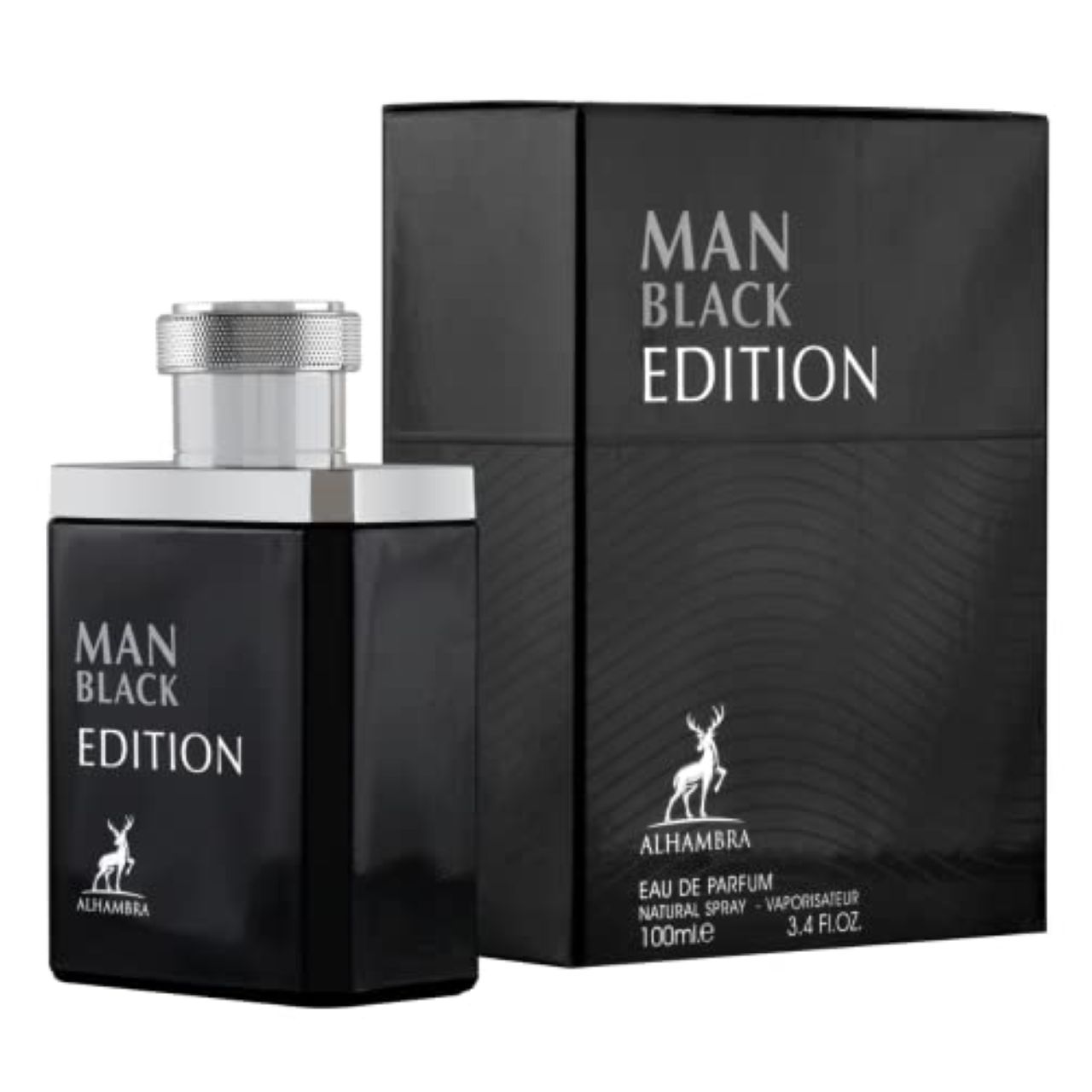Alhambra Man Black Edition – Parfémovaná Voda – Objem: 100 ML