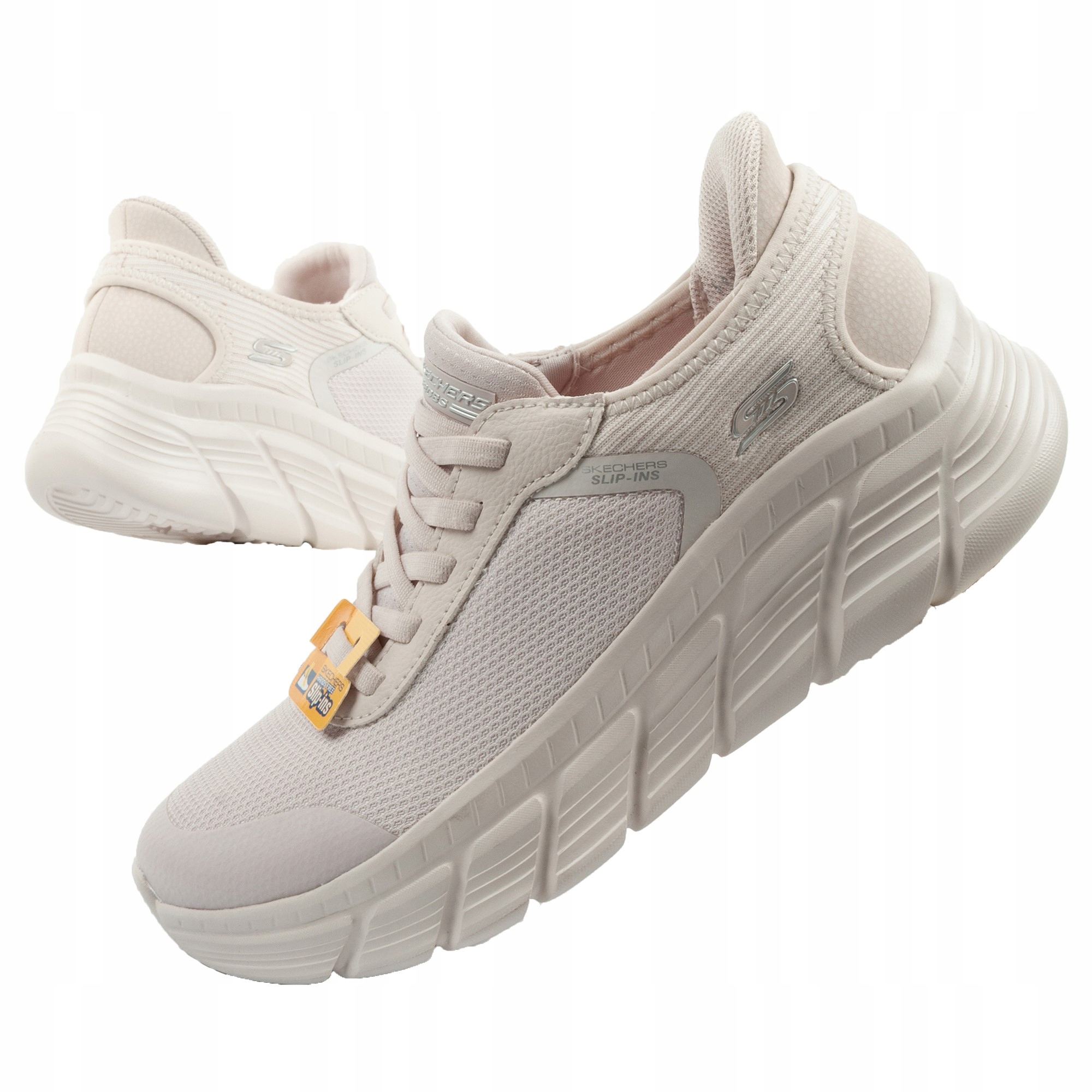 Dámské sportovní boty Skechers Bobs B Flex vel.40 Slip-ins ecru jsou pohodlné