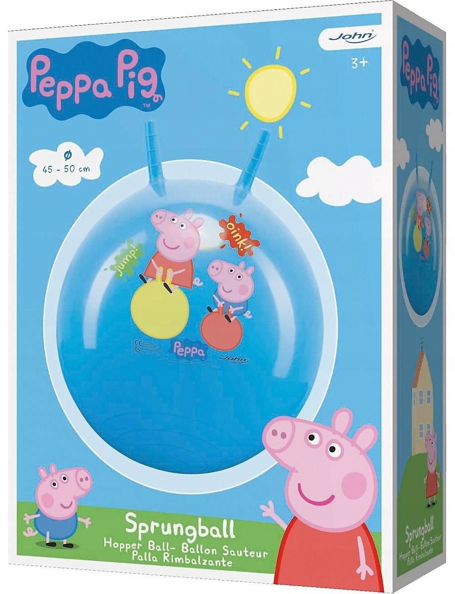 

John Piłka do skakania Świnka Peppa 59575