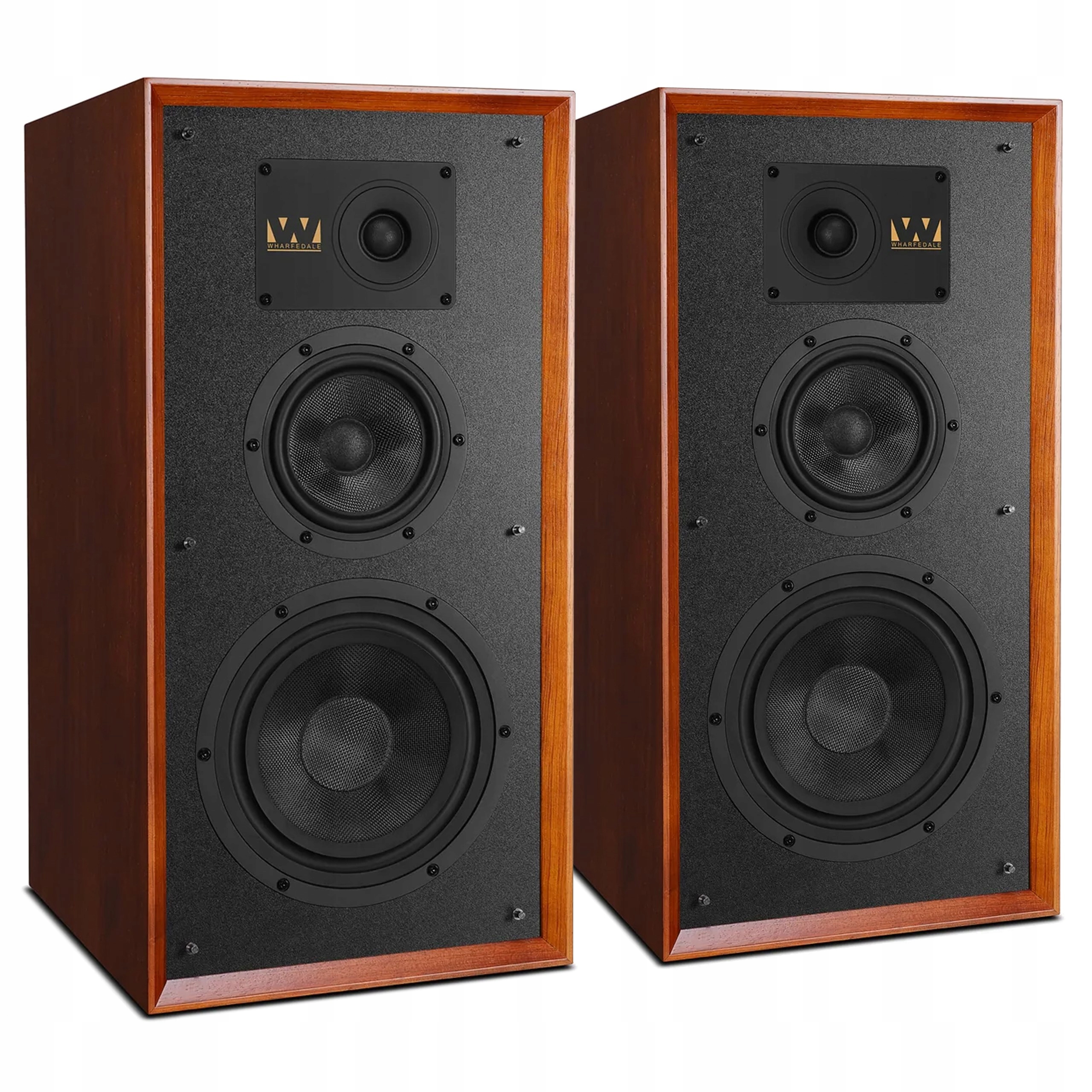 Wharfedale Linton Kolumny Podstawkowe 6 Ohm 3-DROŻNE Mahogany Para