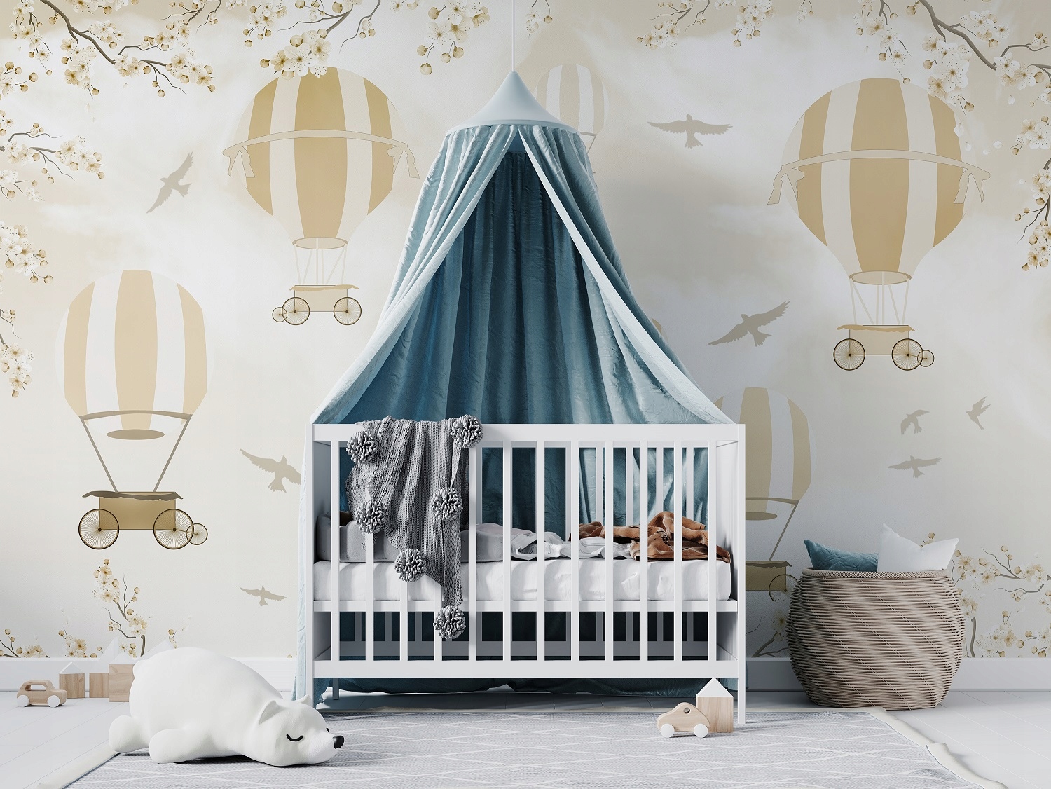 Fototapeta Lot Kvety čerešne 400x280 štruktúra 350g