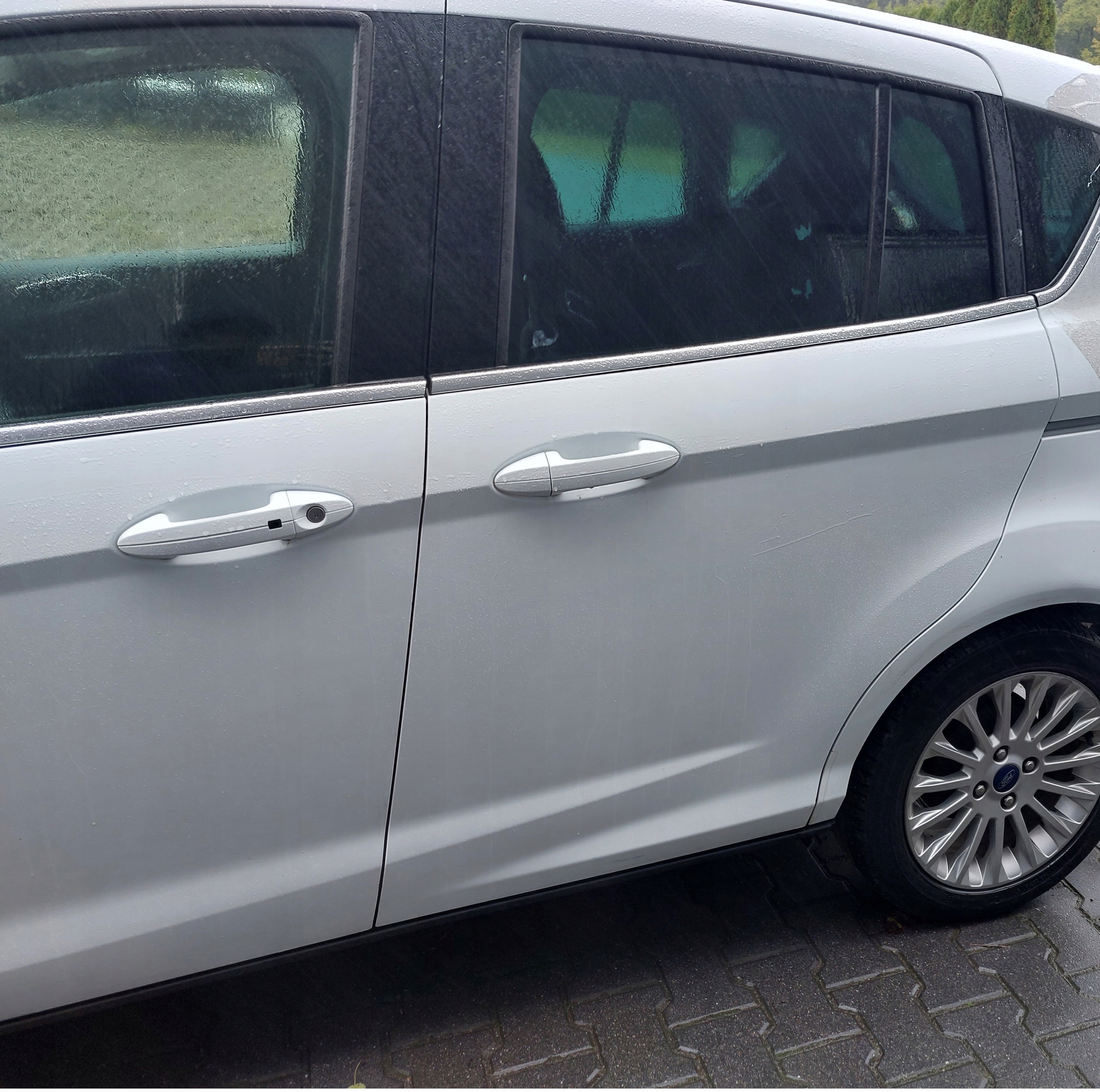 FORD B-MAX 12-17r door left rear part colour DC complete