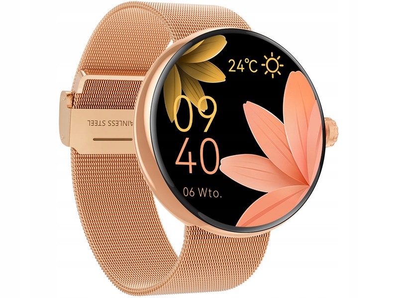 Smartwatch Forever Forevive 5 SB-365 Złoty