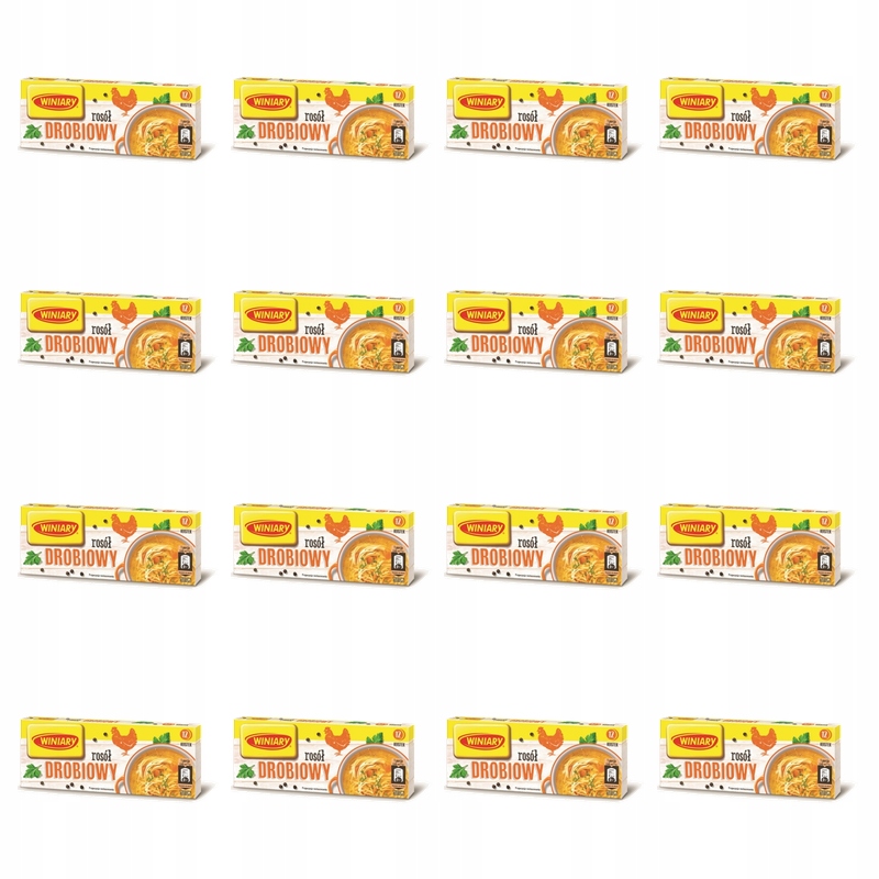 Winiary Drůbeží vývar 120 g (12 kostek) X16