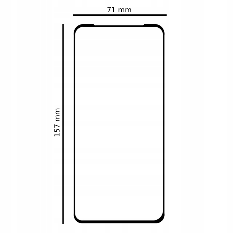 SPACECASE SZKŁO HARTOWANE DO XIAOMI POCO X3 PRO Rodzaj szkło hartowane