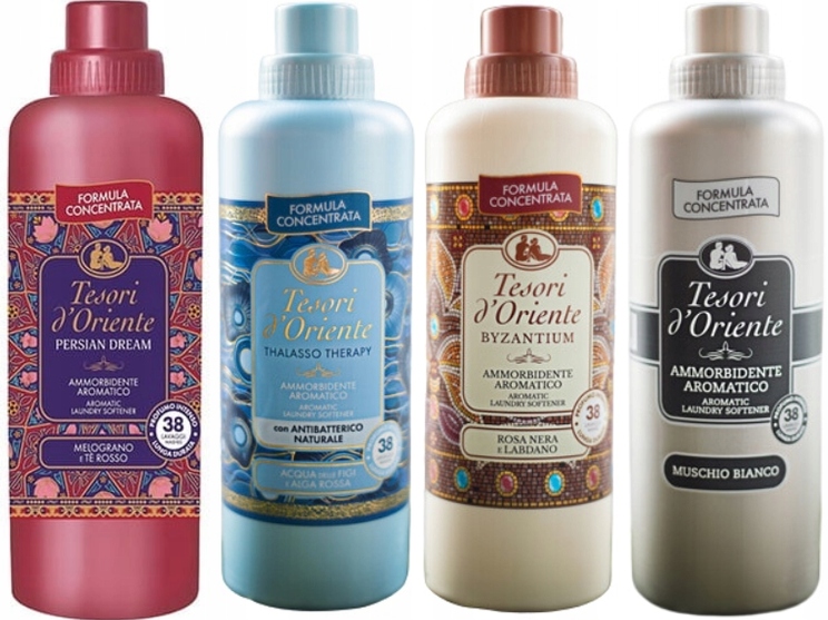 Levně Tesori d'Oriente Sada 4 krásných oplachovacích přípravků 760 ml Ptbm