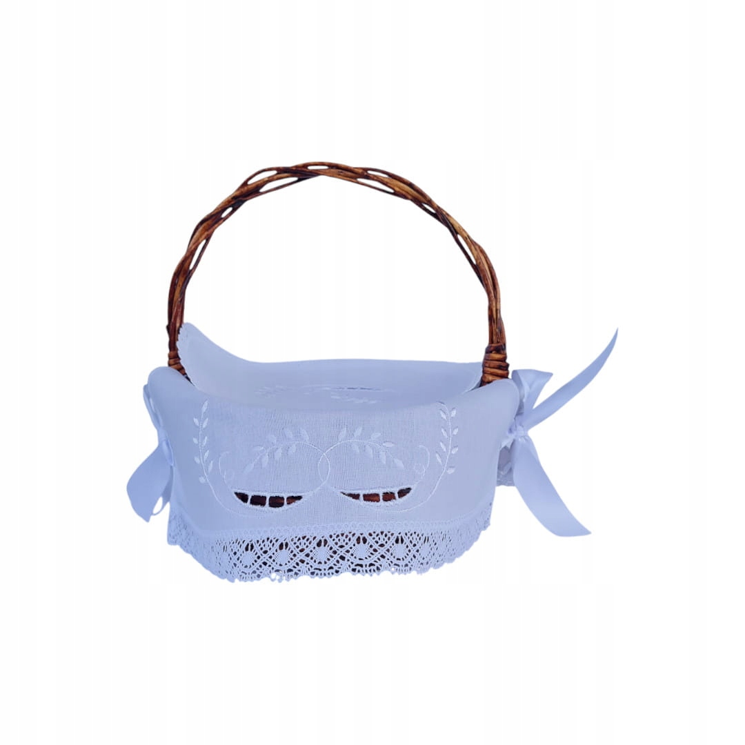 Ubrousek Do Košíčku Folk Výšivka Richelieu Báze Zakončená Krajkou