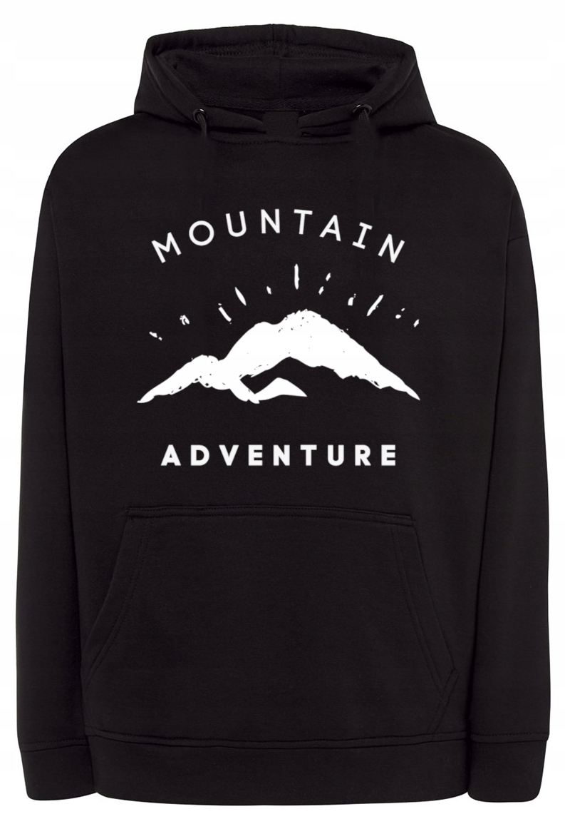 Pánská mikina s potiskem Hory Dobrodružství Svoboda r.XXL