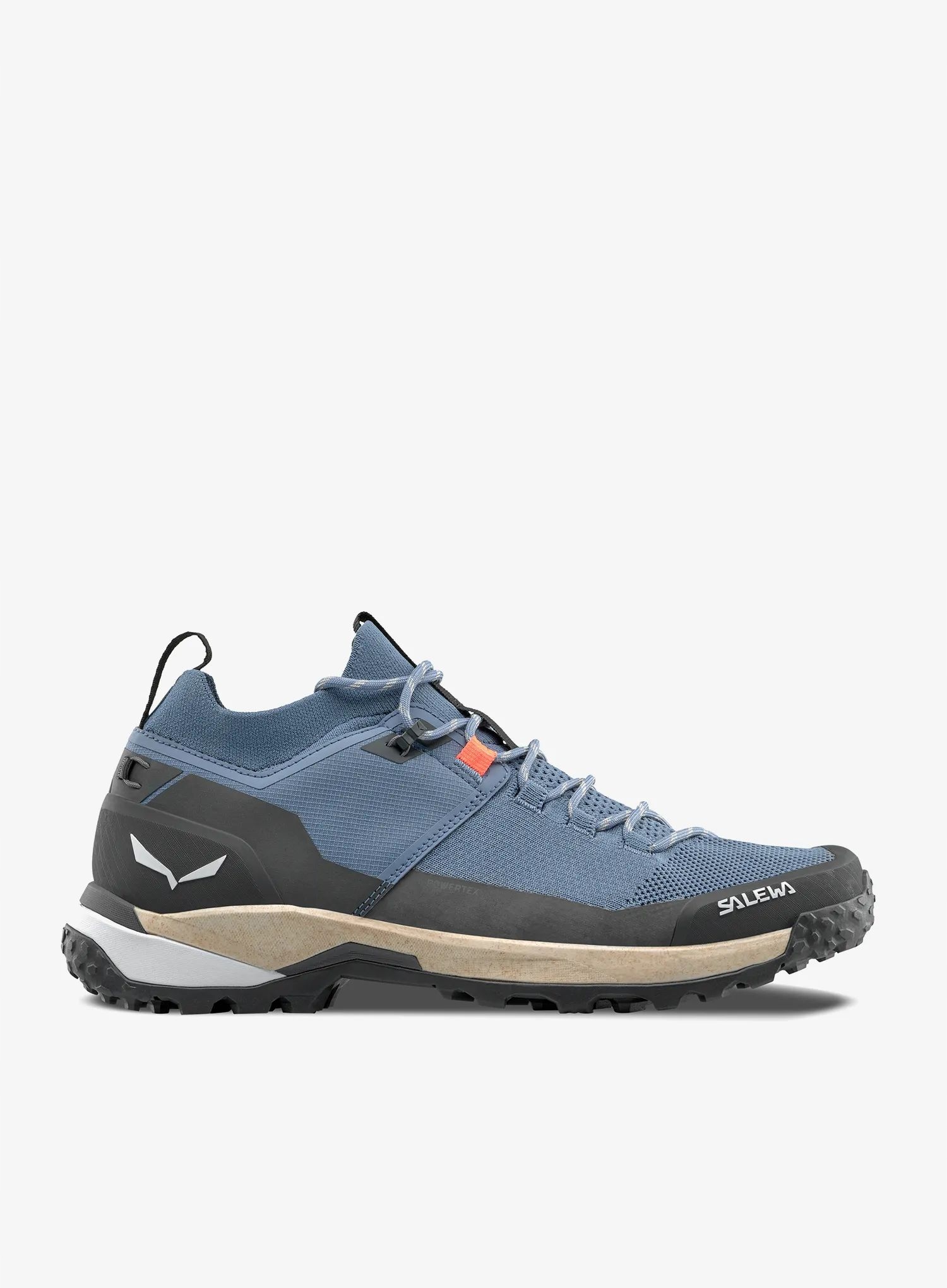 Nízké turistické boty Salewa Puez 2 Knit Ptx java blue/black 43