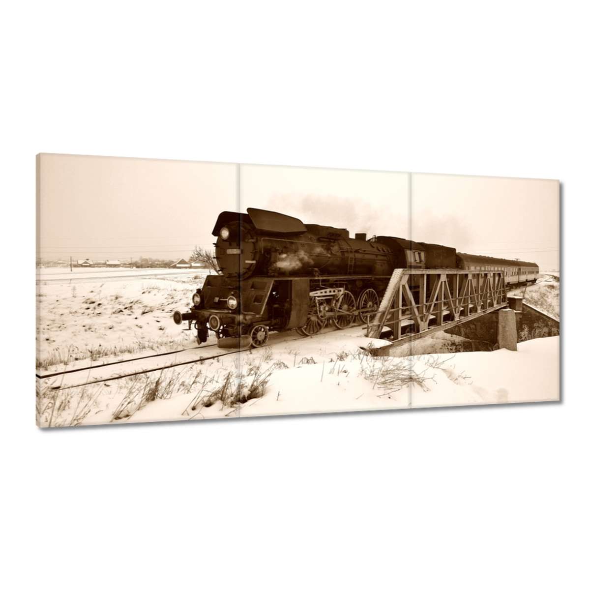 Obrazy 180x90 Parovoz Ol 49-59 Wolsztyn