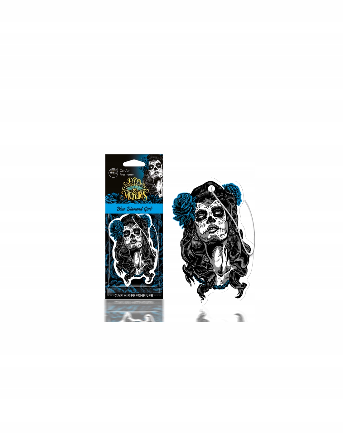

Zapach Samochodowy Muertos Blue Diamond Girl