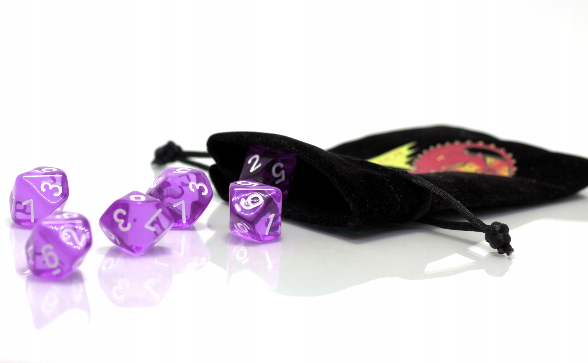 ZESTAW 2 KOSTEK K10 RPG KOŚĆ BEZ I AGREST 0-9 Producent RGFK