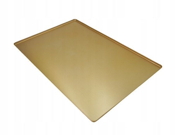TACA TACKA WYSTAWOWA ALUMINIOWA 60x40x1 ZŁOTA