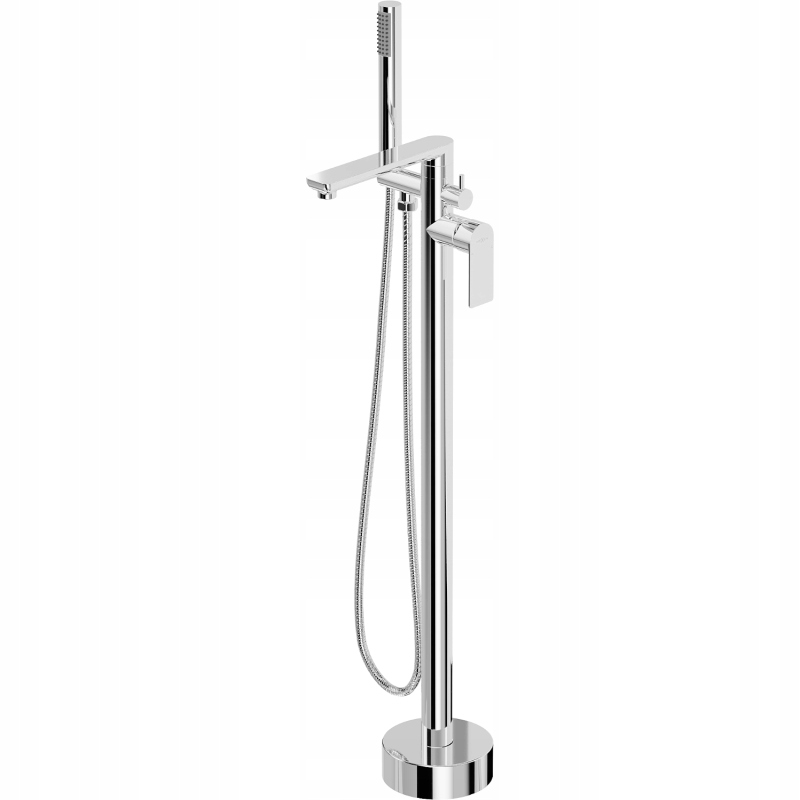 Mexen Leda voľne stojaca vaňová batéria, chrómová
