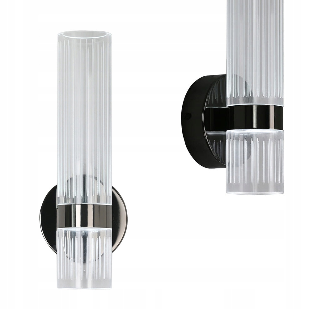 Nástěnné svítidlo Ambiente Led Cct 18W s průhledným ozdobným stínítkem Light Prestige