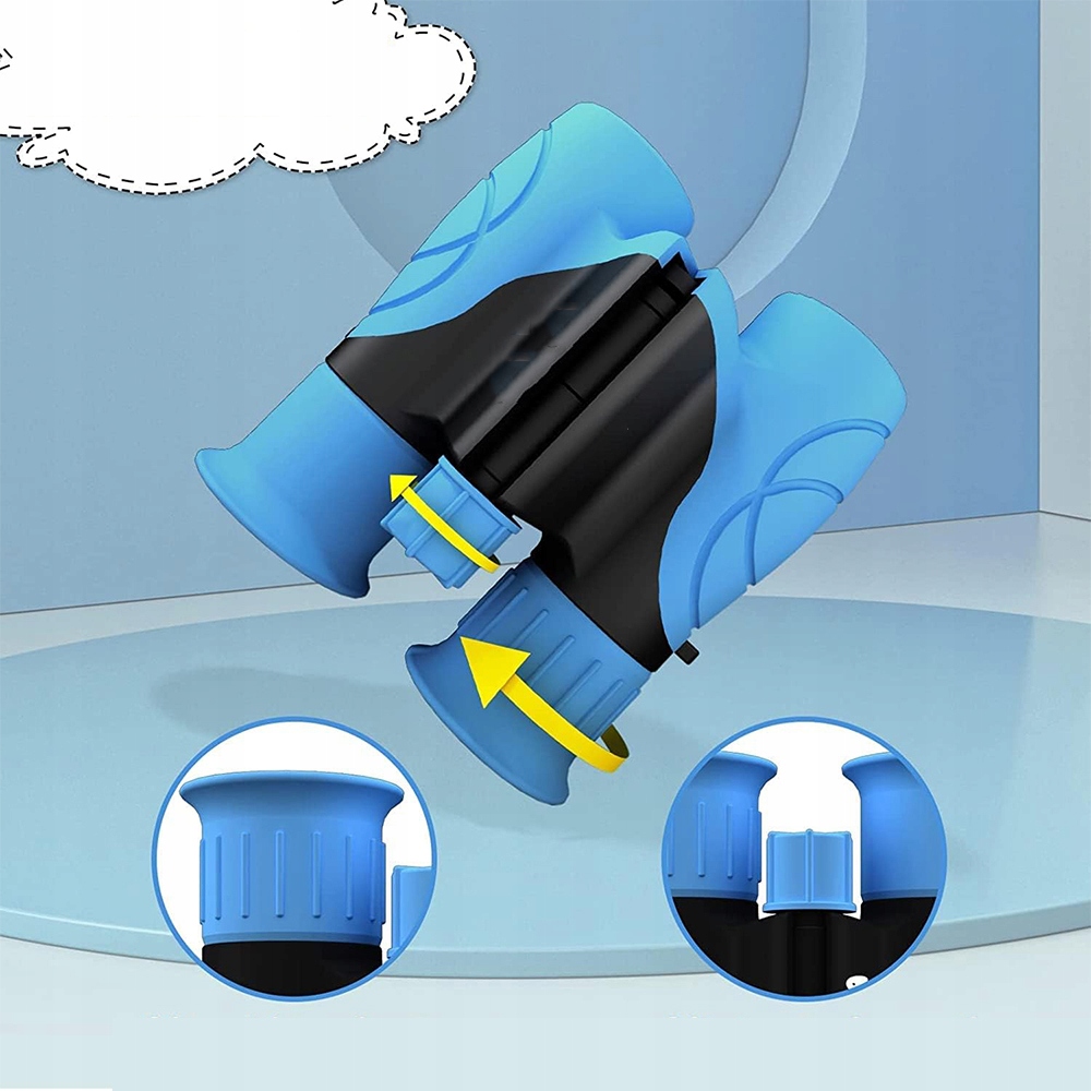 PRZENOŚNY LORNETKA OPTYKA 8X21 DLA DZIECI WODOODPORNA NA WAKACJE NA PLAŻĘ Marka bez marki