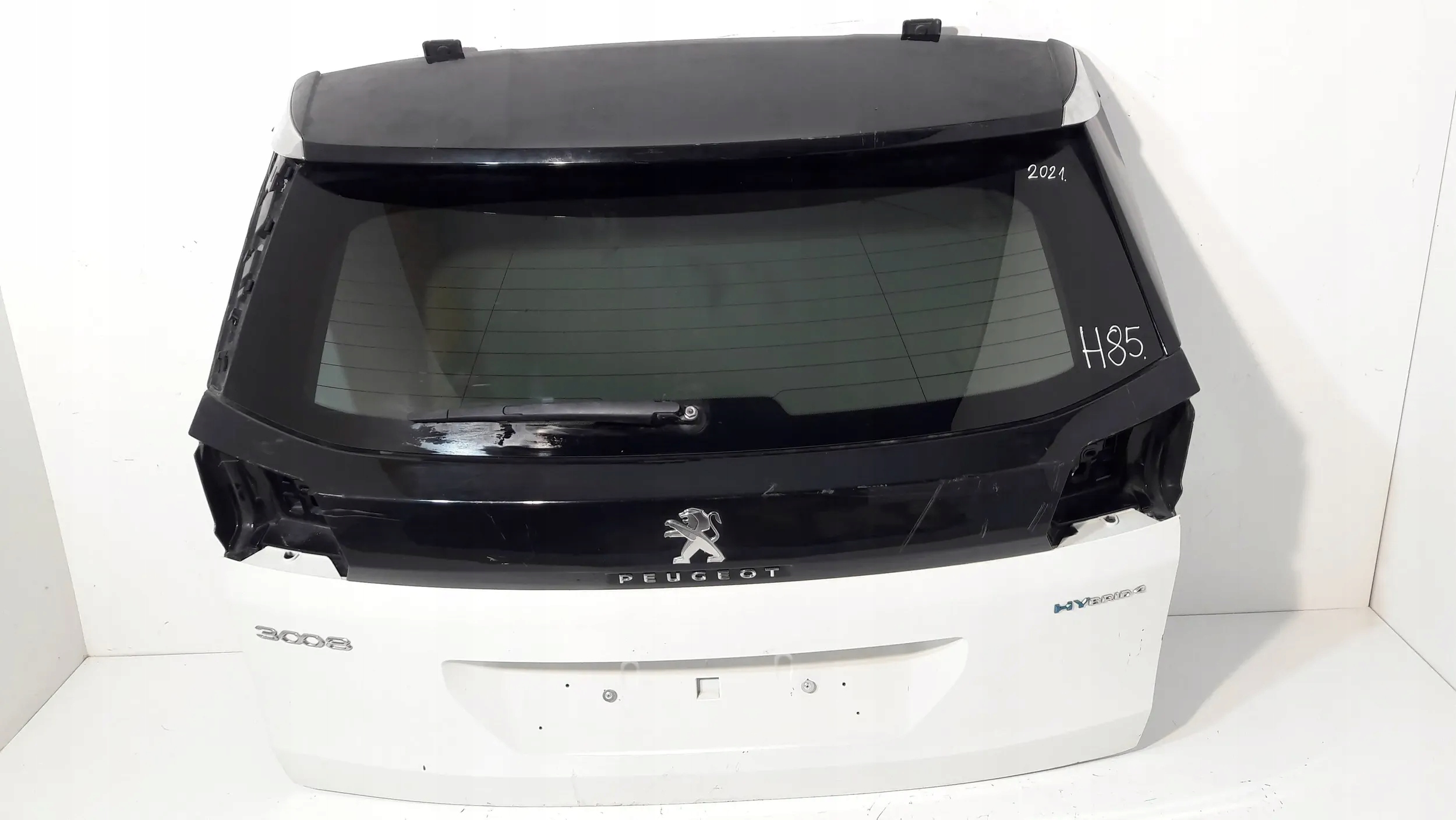Peugeot 3008 II boot doors biala perlowa unprotected (H85)