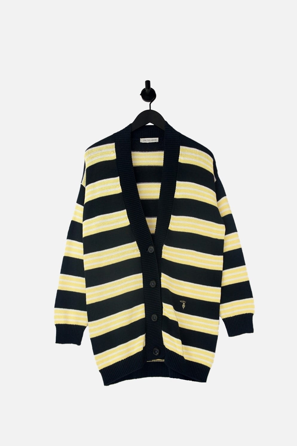 Tru Trussardi Volný Kardigan S Proužky (xs)