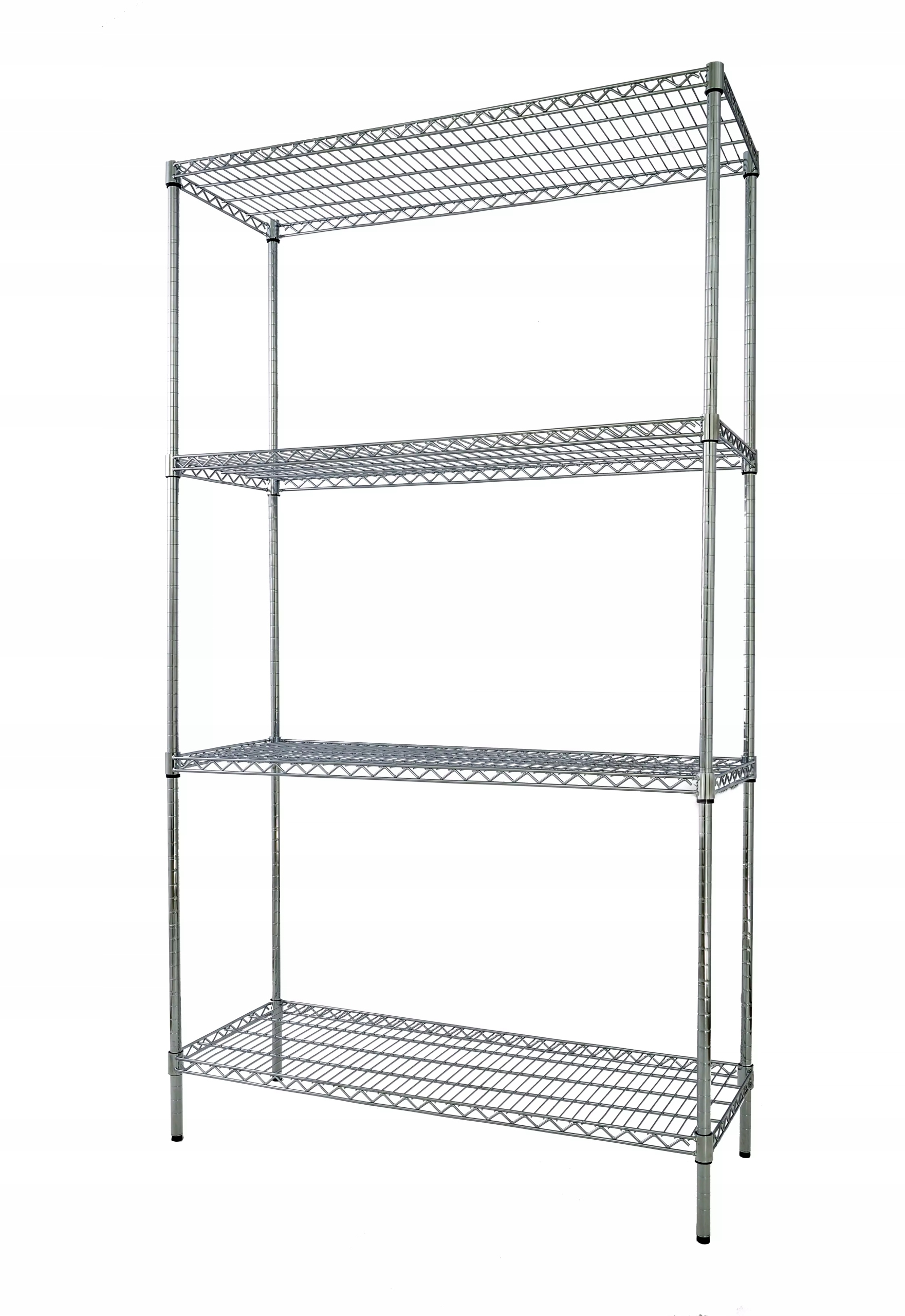 Skladový Regál 4-POLICOVÝ Nastavitelný 90x45x180 CM Technica