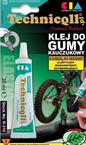 

Klej Do Gumy szybkoschnący łatka 20ml Najlepszy!