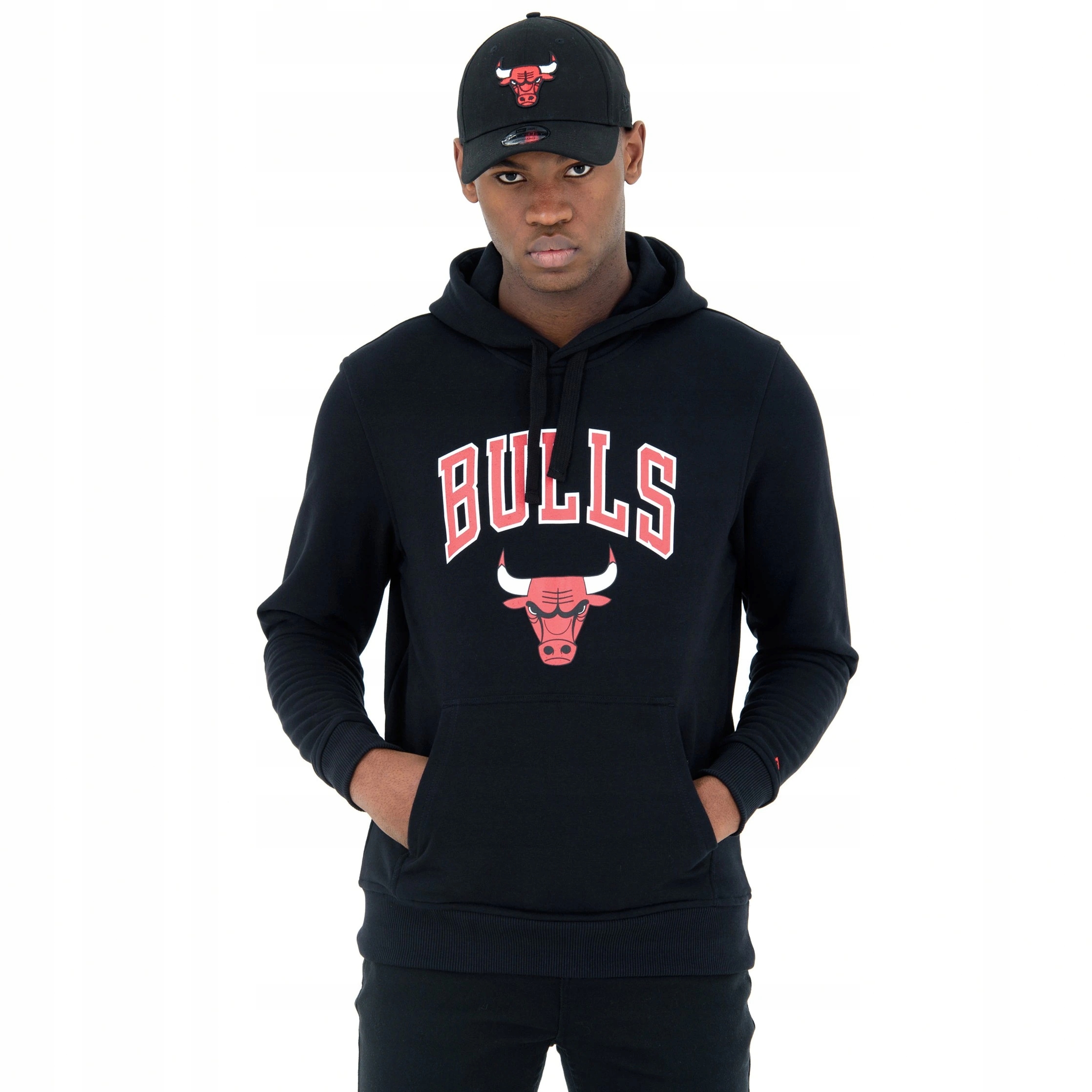 Pánská mikina Chicago Bulls Nba Regular hoody Velikost: L