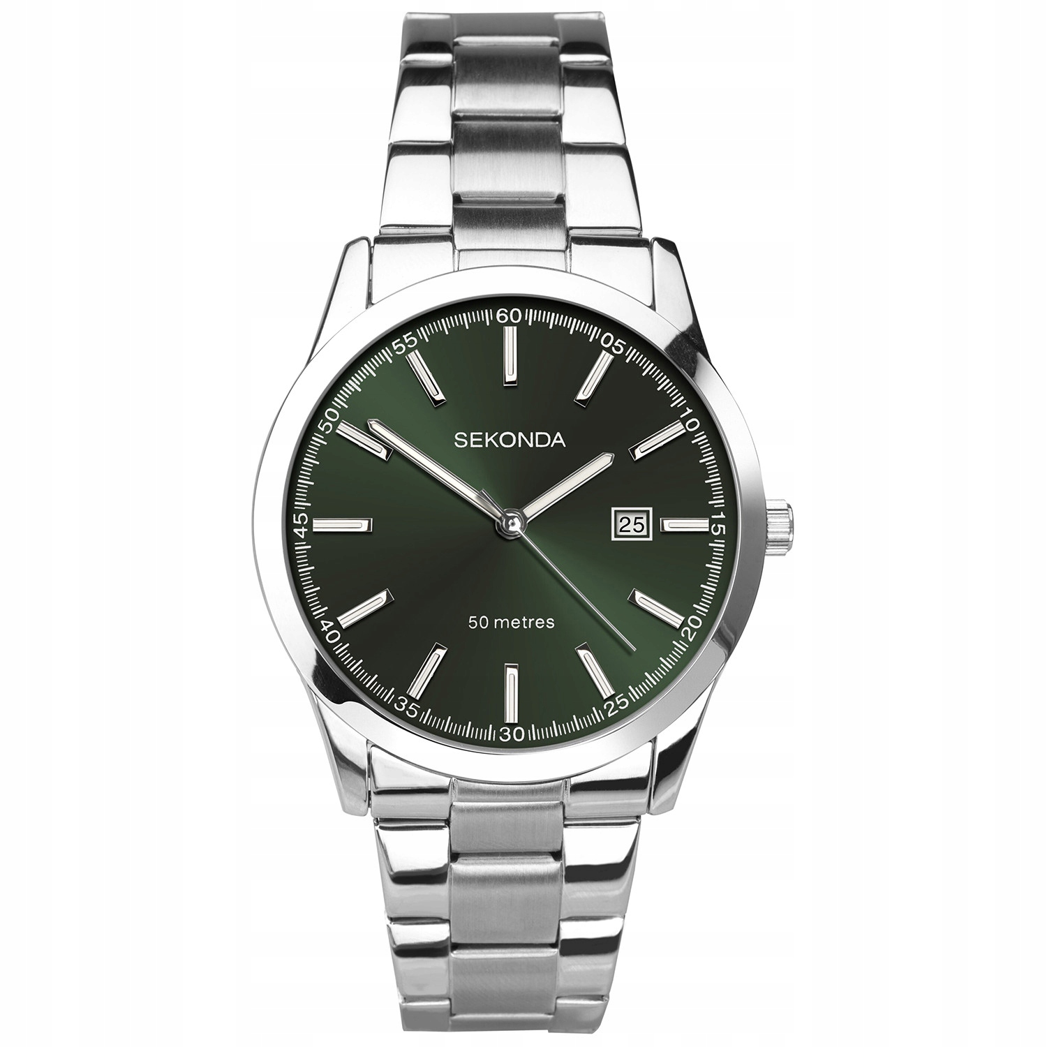 Pánské Hodinky Sekonda 1946 stříbrný náramek