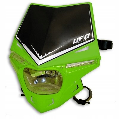 Ufo Stealth Lampa Homologovaná So Smermi Led Farba Zelená ()