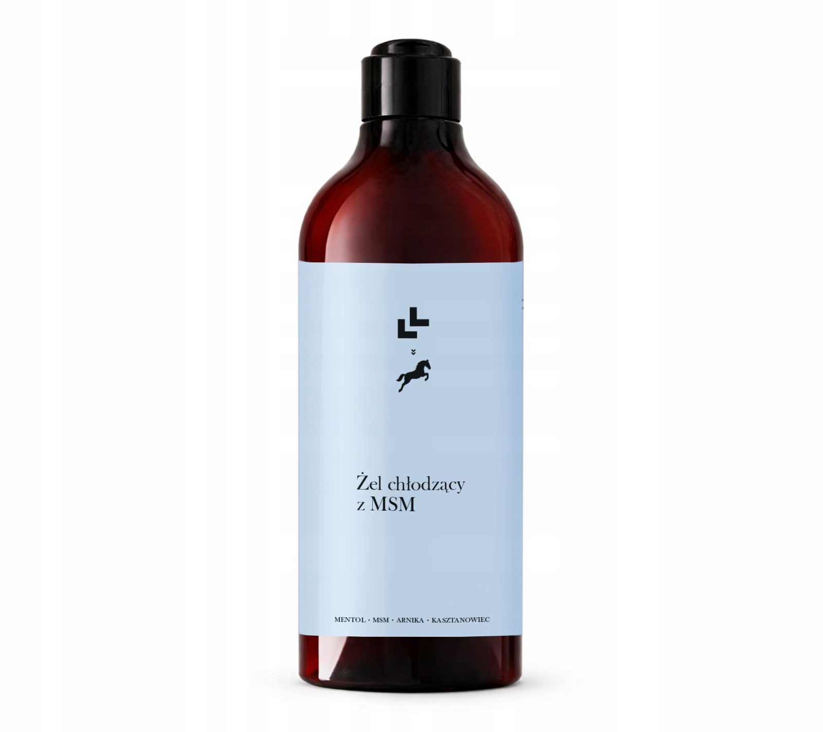 Lullalove Żel chłodzący z Msm, arniką i kasztanowcem dla koni 400ml