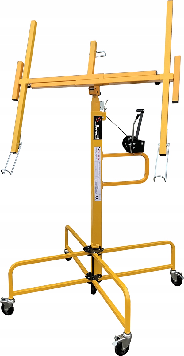 MOCNY STABILNY PODNOŚNIK DO PŁYT KARTONOWO GIPSOWYCH REGIPSÓW 4M 4 NOGI Marka Stiler