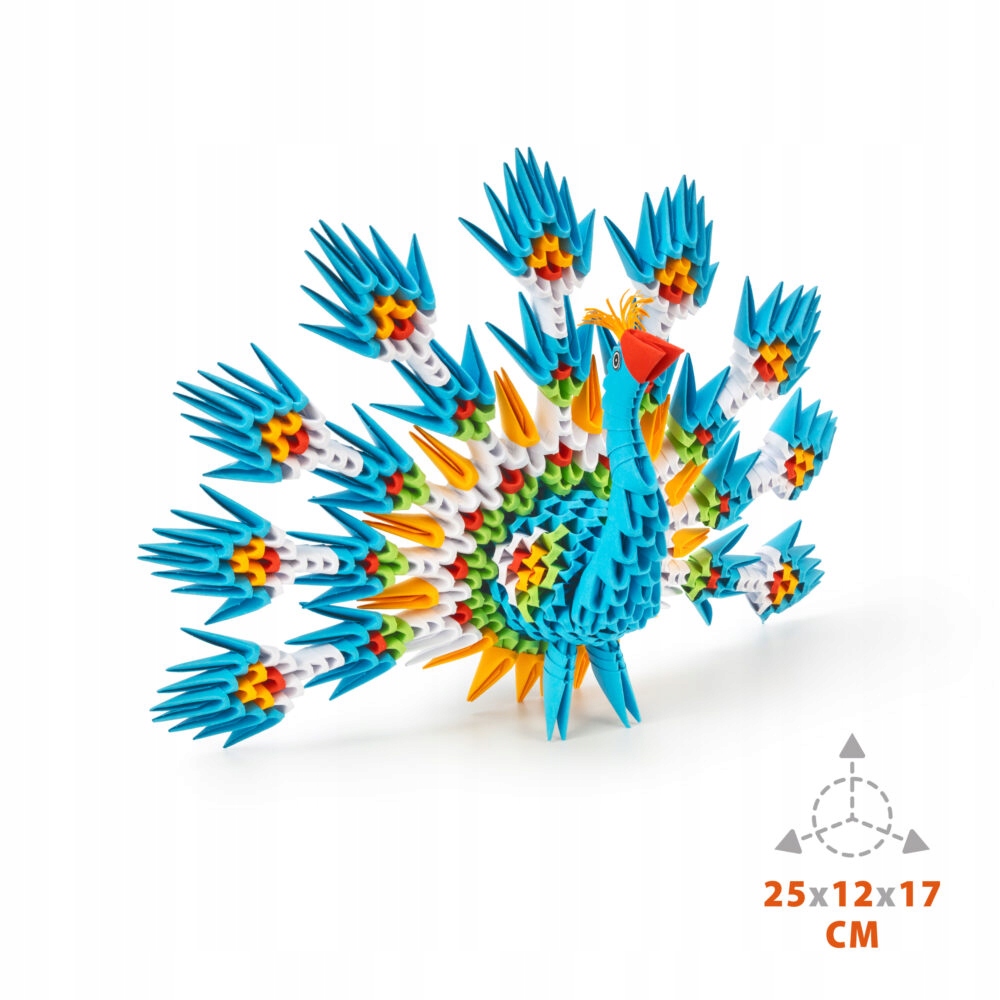 

Origami 3D. Paw, 549 elementów