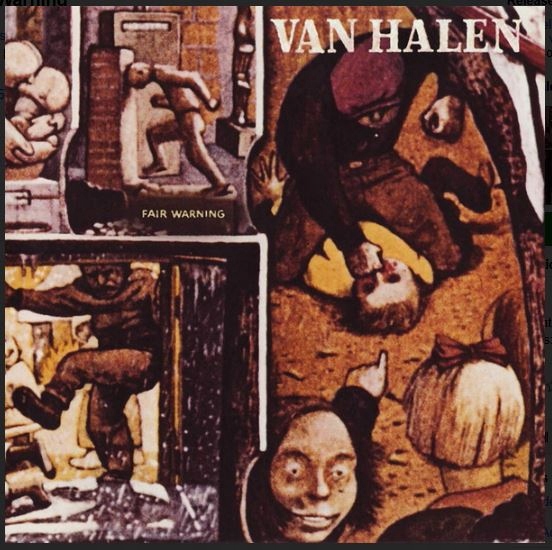 CD Van Halen fair warning