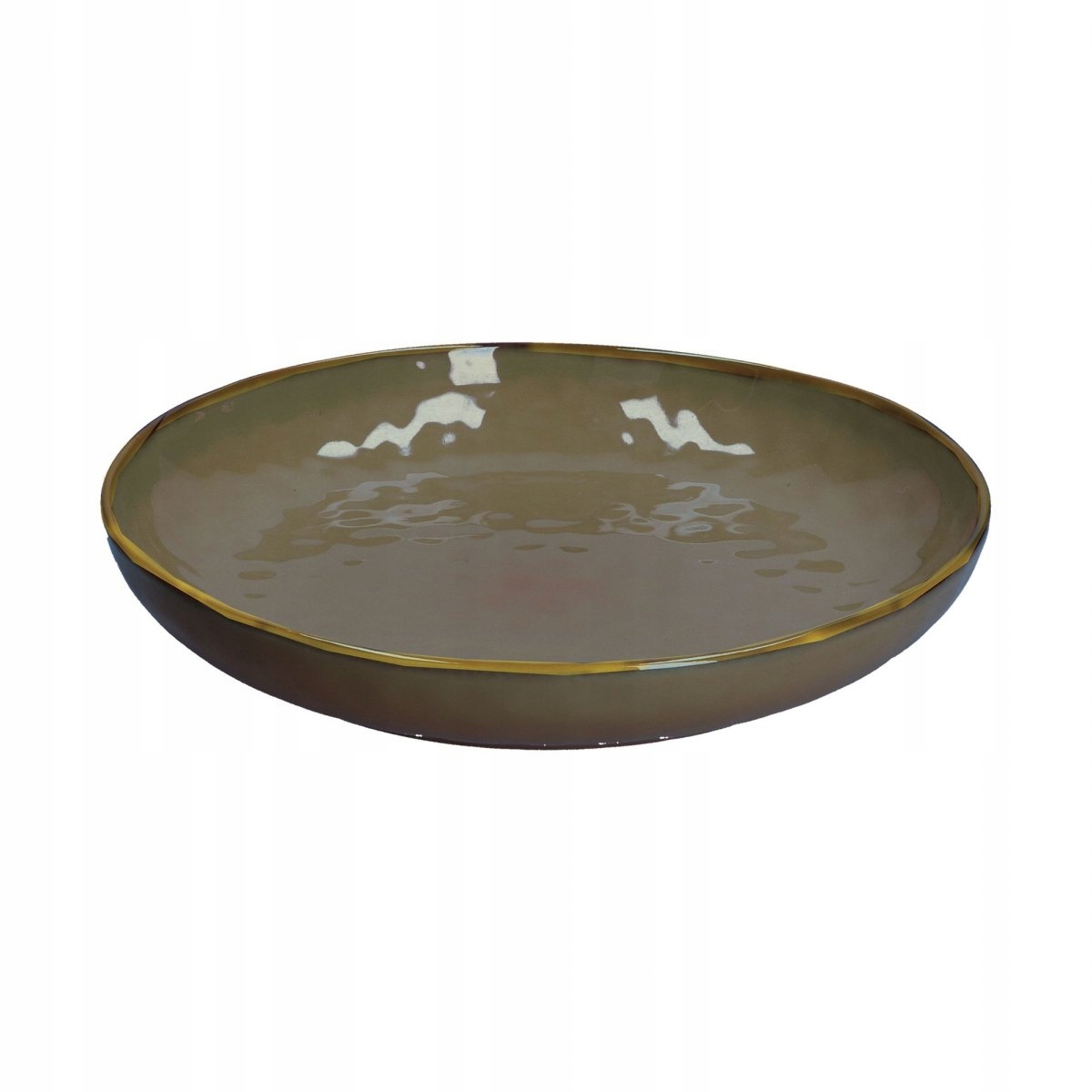 Sada 2 okrúhlych misiek Concerto Grigio Tortora Rose&Tulipani 30 cm