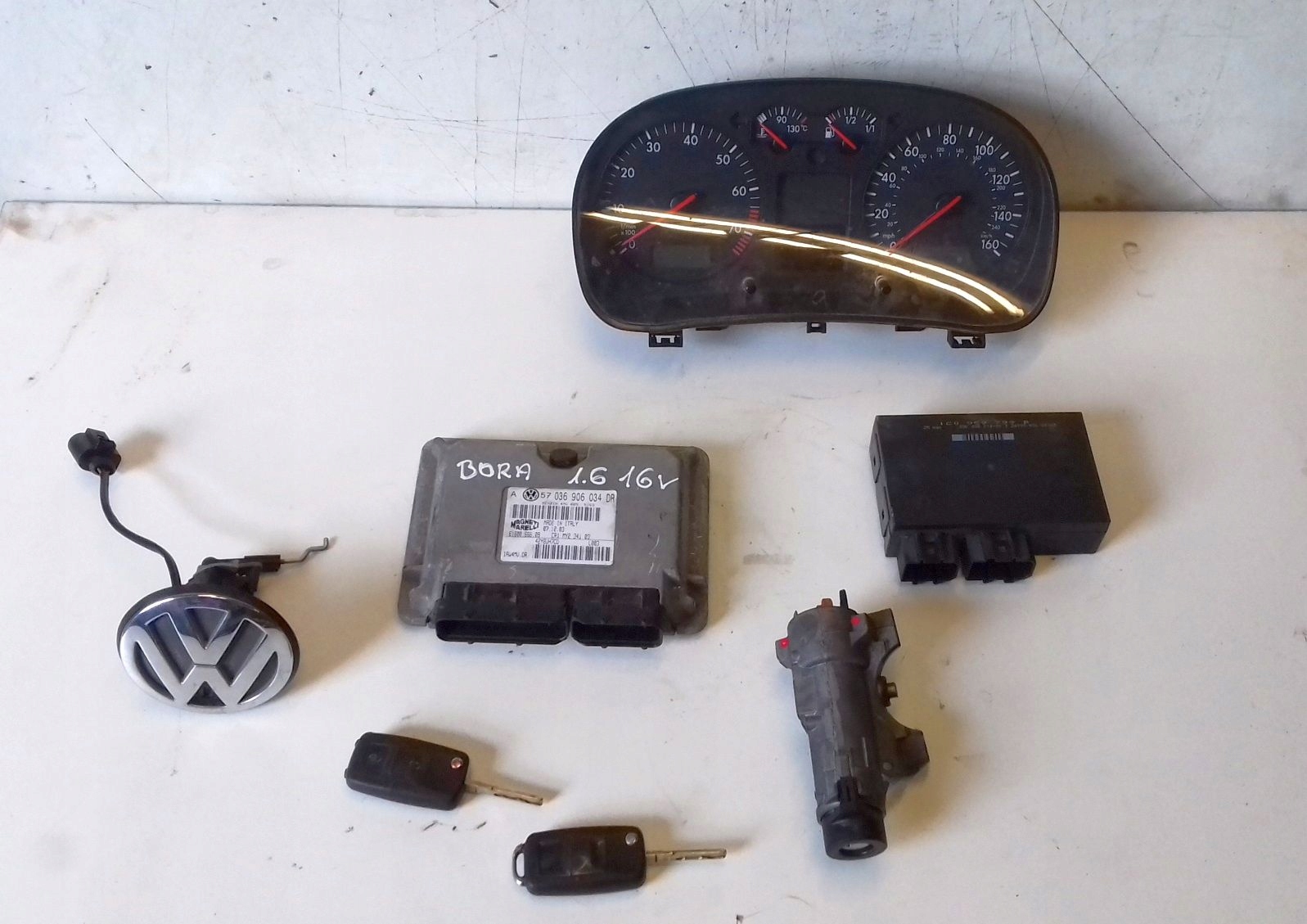 036906034DR 61600.666.09 - КОМПЬЮТЕР 036906034R КОМПЛЕКТ IMMO VW BORA 1.6 16V 98