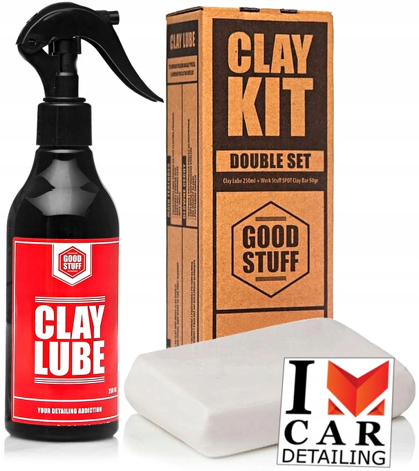 GOOD STUFF Clay Kit - zestaw do glinkowania - tylko w auto na blask