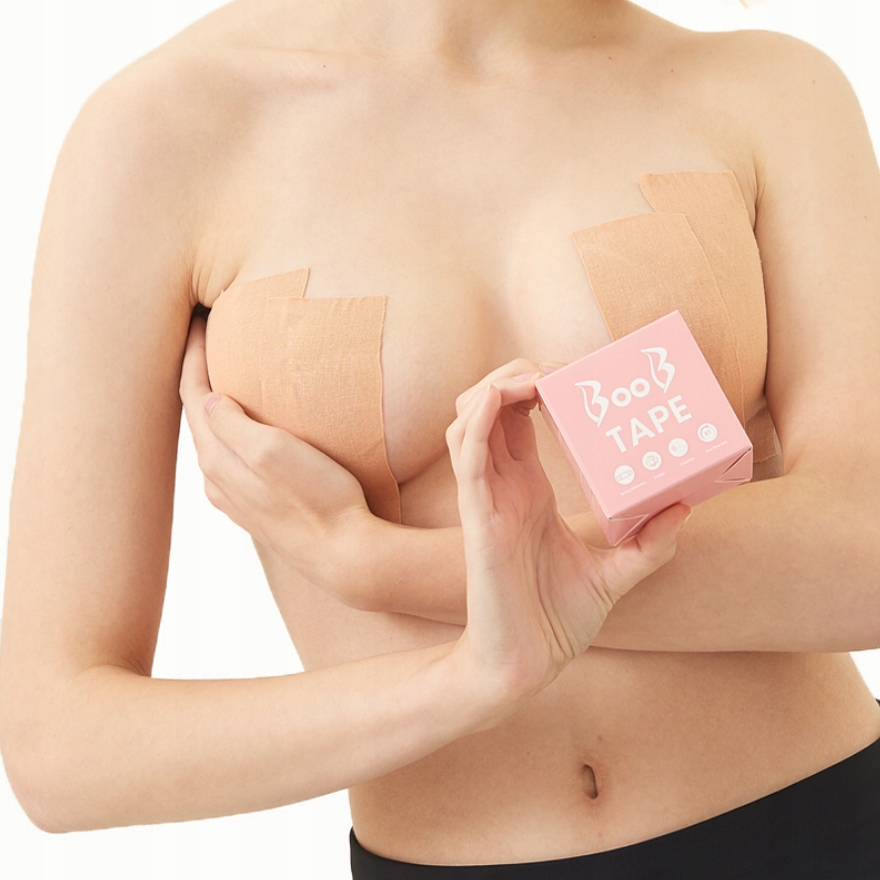 TAŚMA DO BIUSTU UNOSZĄCA DEKOLT PIERSI TAPING PUSHUP + NASUTNIKI 7,5 CM Płeć kobieta