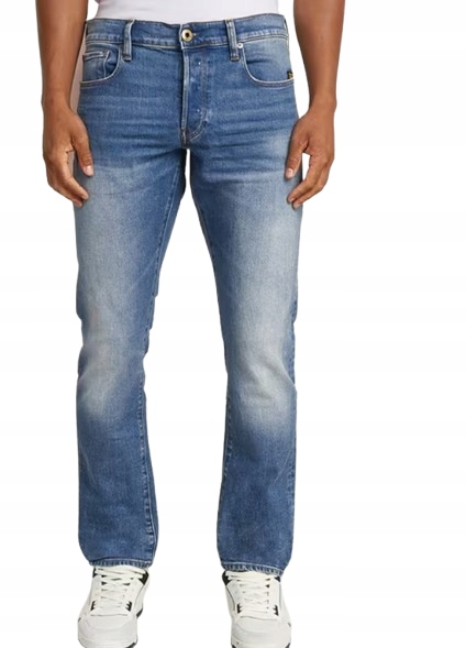 G-star Raw Džínové Kalhoty Jednoduché Tmavě Modré 32/30 Jqd