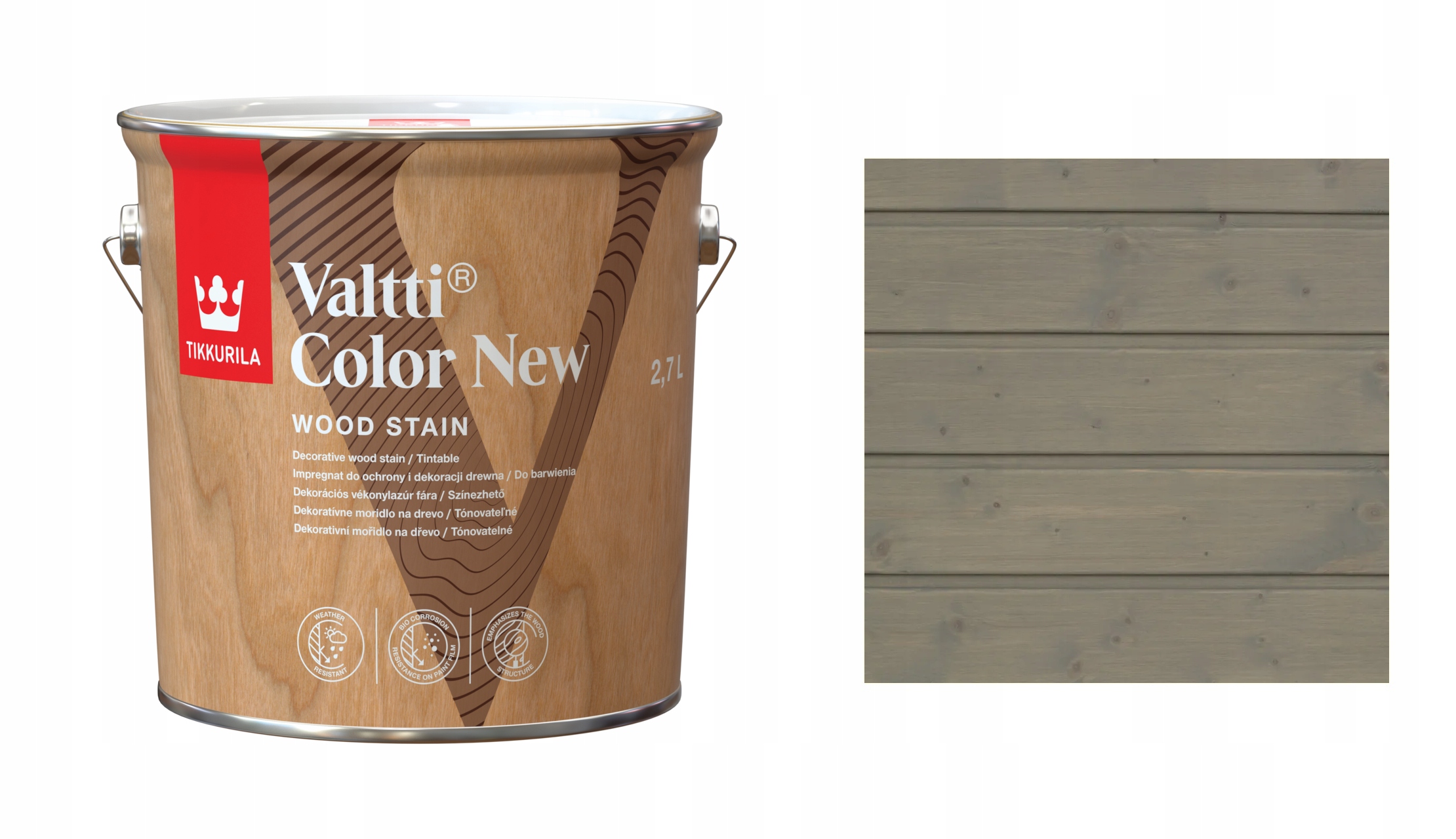 Tikkurila Valtti Color New 2,7L 212A Wolf Ochranný Impregnát