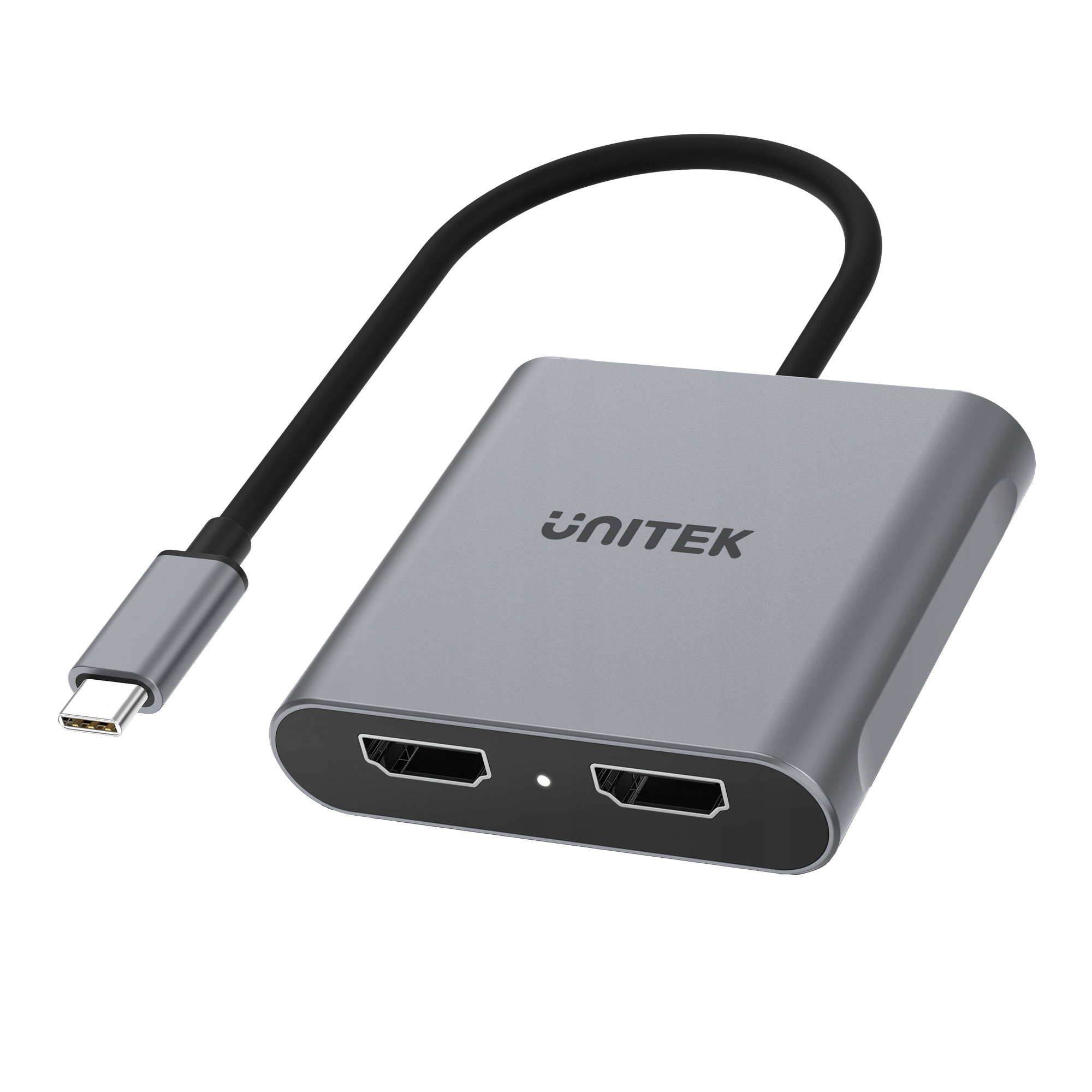 

Unitek V1404B Adapter Usb-c na 2x Hdmi 4K Mst