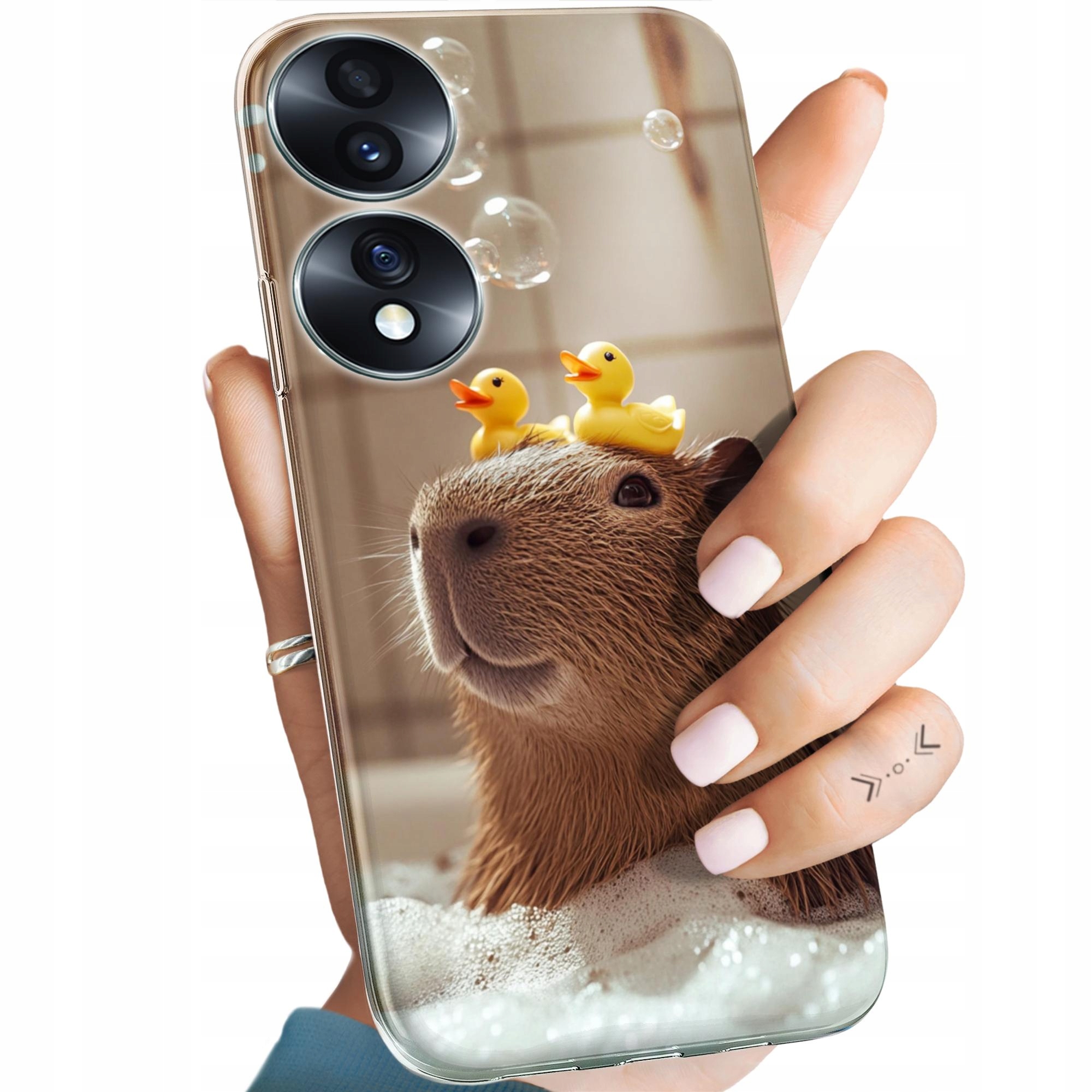 Etui Do Huawei Honor 70 Kapibara Urocza Zwierzak Obudowa Pokrowiec