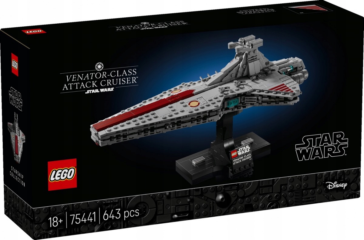 Lego Stavebnice Star Wars 75441 Útočný křižník typu Venator