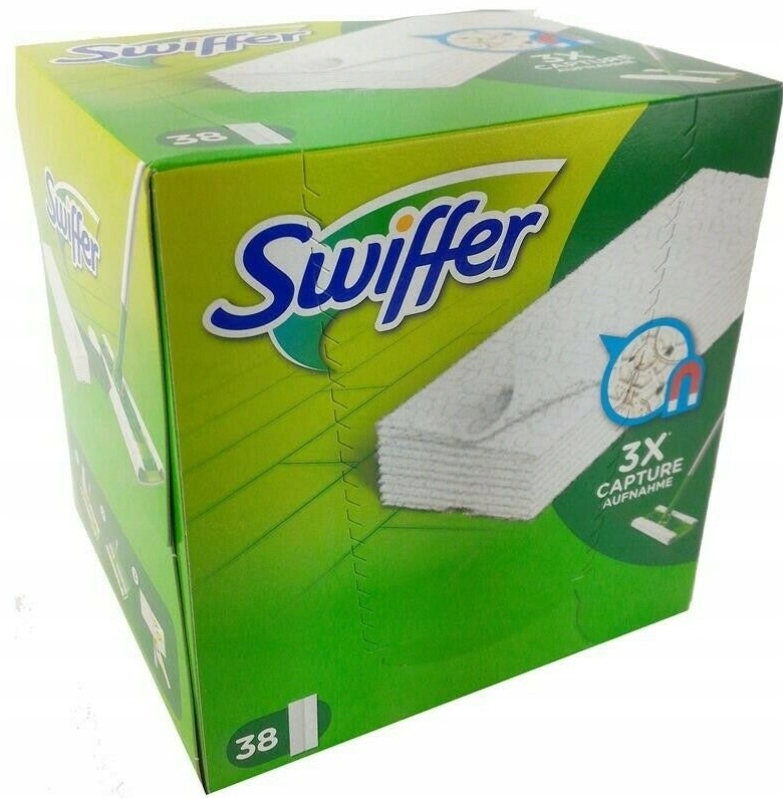 

Swiffer, Maxi, Wkłady do mopa, 38 szt