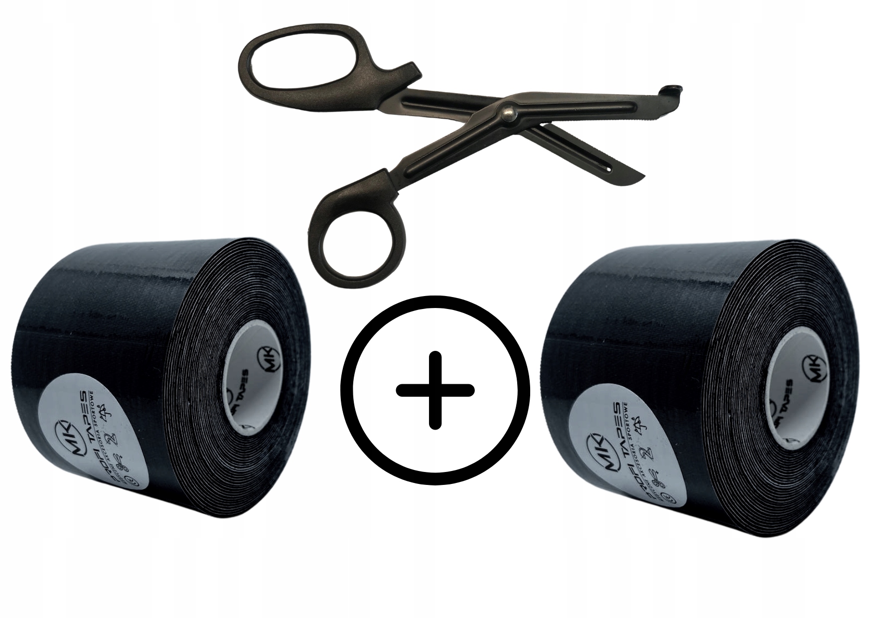 

Kinesiotape tape tejp plastry 2x taśma +nożyczki