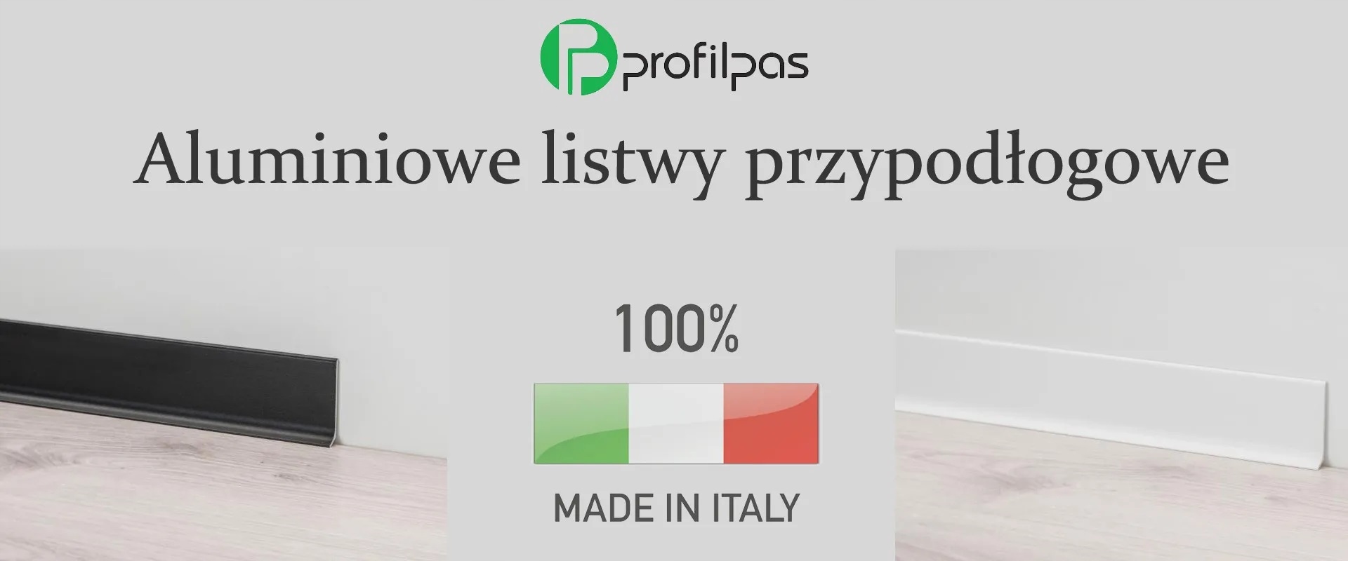 Profilpas czarny narożnik zewn. do listwy H6 Wysokość 60 mm