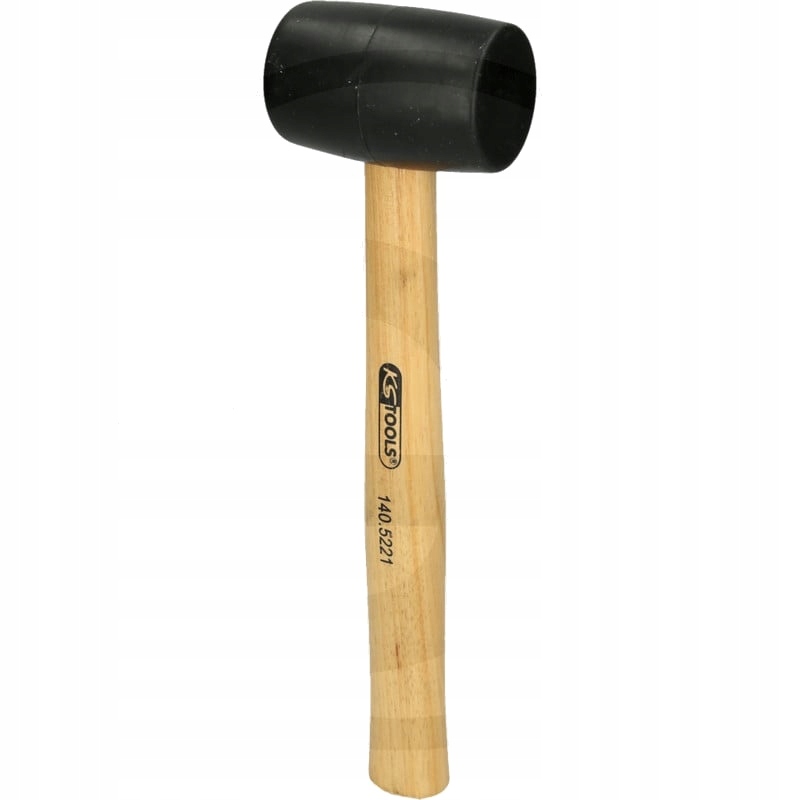 Młotek gumowy 300g, 45x80 mm, DIN 5128