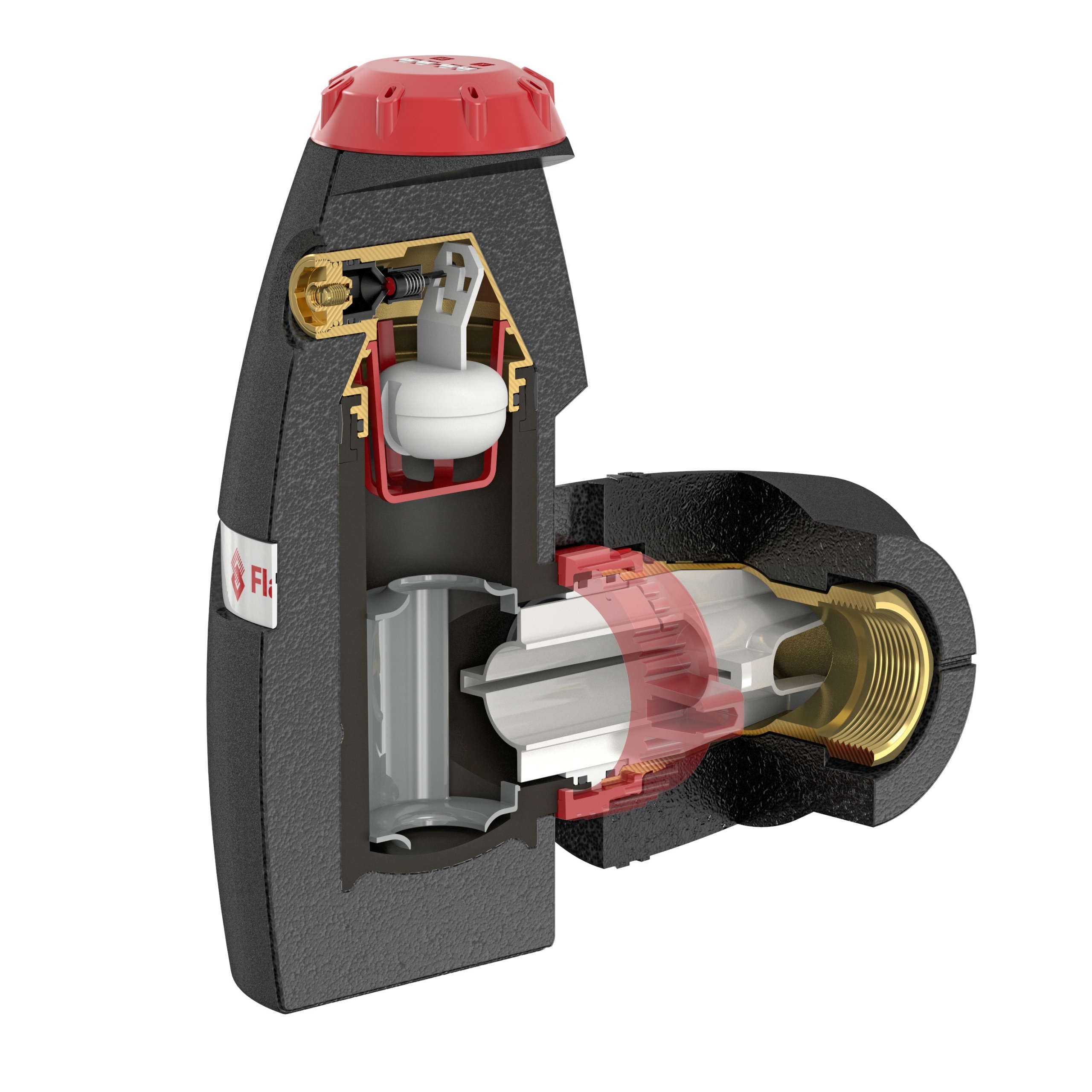 FLAMCO XStream Vent separator powietrza 1" DN25 Kod producenta 11002