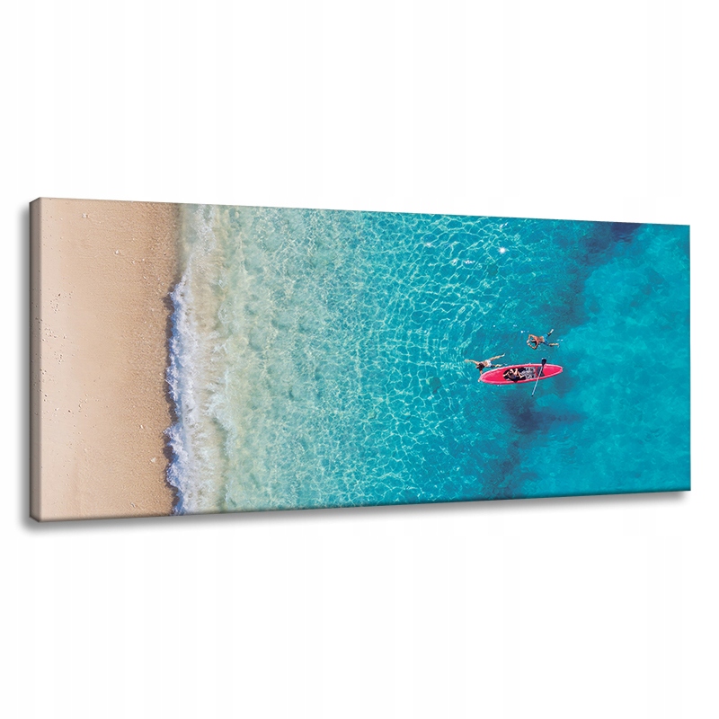 Obraz na plátně Odpočinek Lidé Pláž Voda 120x60 cm Ideální jako dárek