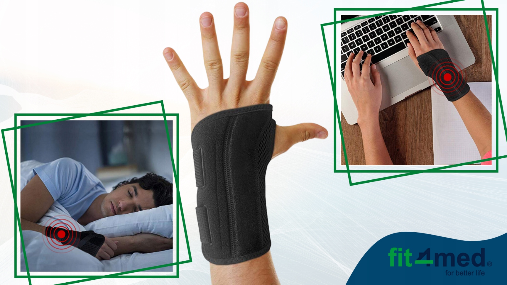 ORTEZA NADGARSTKA STABILIZATOR XL USZTYWNIACZ Właściwości oddychające odprowadzające wilgoć termoaktywne