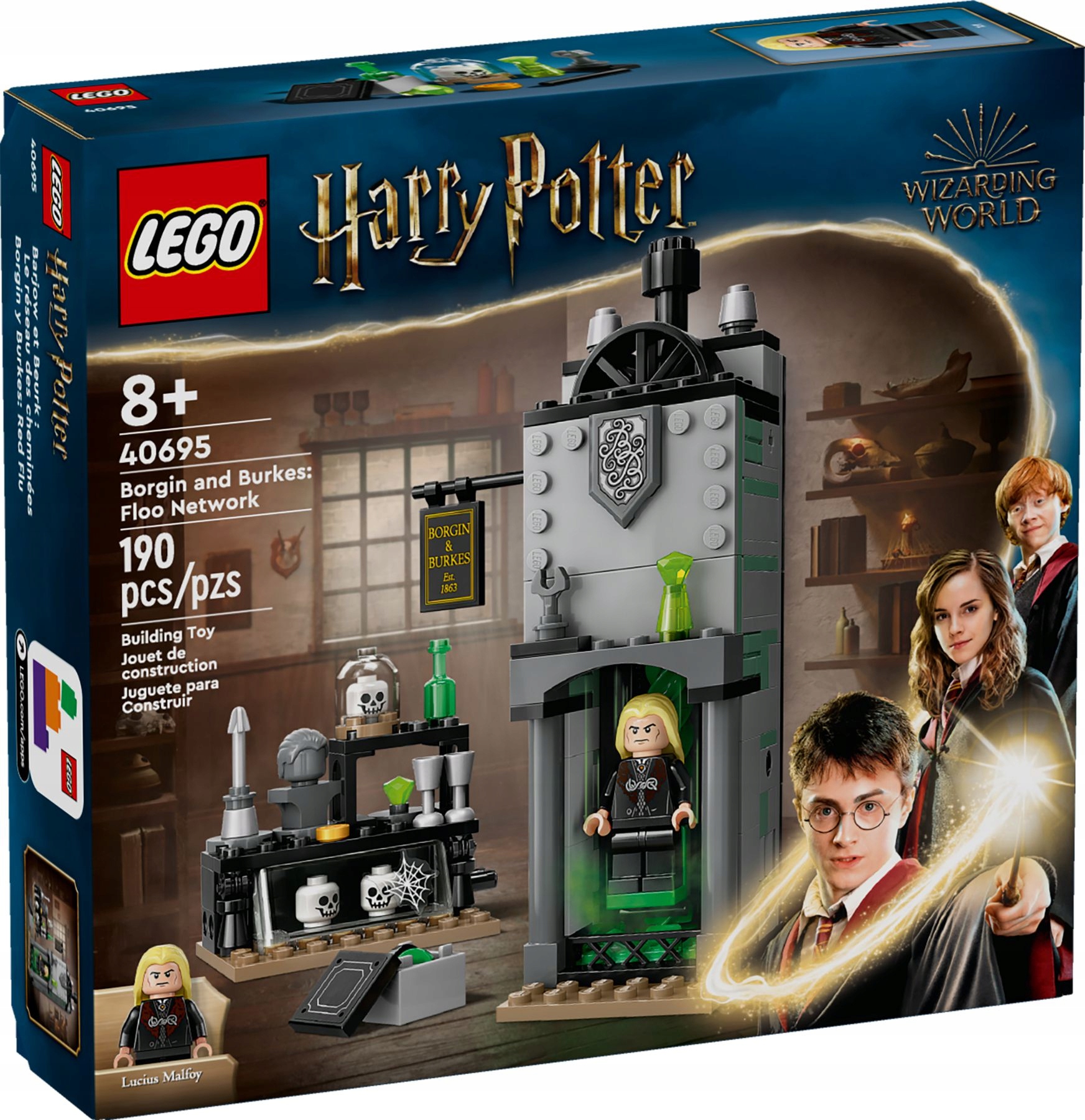 Lego Harry Potter 40695 Borgin & Burkes: síť Fiuu